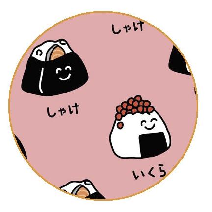 おえかきさん タオル コンビニおえかきさん おにぎり メール便なら4枚