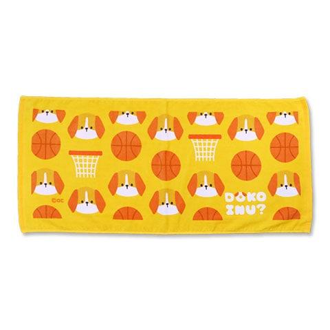 おえかきさん タオル ドコイヌ バスケ メール便なら全国送料無料