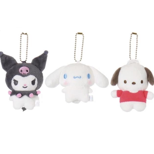 サンリオ バッグ Dパック　送料無料　クロミ シナモロール ポチャッコ　SANRIO ぬい付デイパック 旅行 通学 バック 14L ミニリュック リュック パック A4 243353の画像