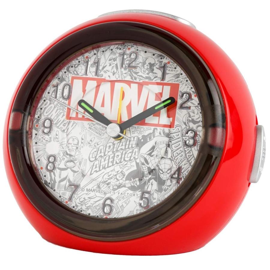 Marvel マーベル 時計 目覚まし時計 アルカリ電池サービス 8曲メロディ 電池3本付き Ledアラームクロック コミック柄 グッズ 通販 景品 男の子 子供会 Usプラザ ファッション雑貨 ナスカ 通販 Yahoo ショッピング