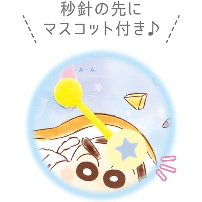 クレヨンしんちゃん 時計 目覚まし時計 アラームツインベルクロック