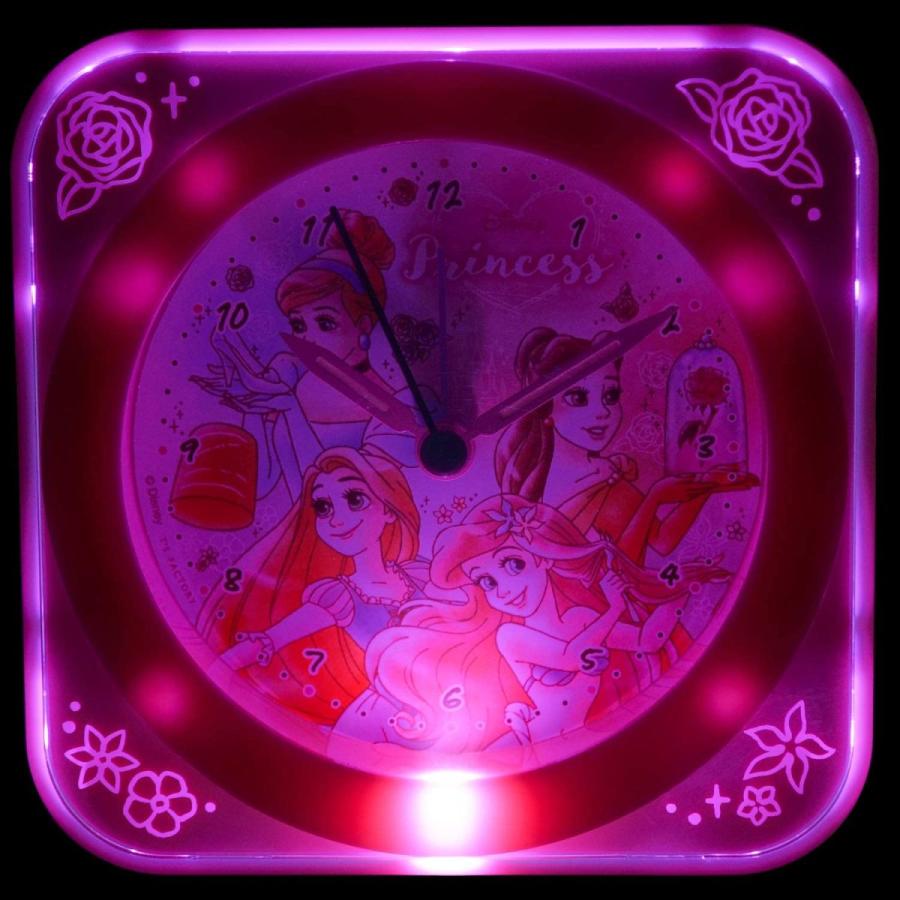 ディズニー プリンセス 時計 目覚まし時計 6曲メロディ スクエアledアラームクロック ラプンツェル アリエル ベル シンデレラ 連続秒針 スヌーズ機能 Disney Usプラザ ファッション雑貨 ナスカ 通販 Yahoo ショッピング