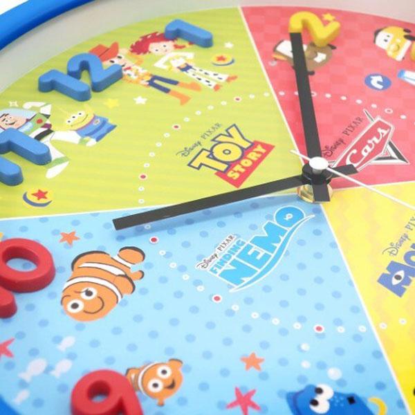 ディズニー ピクサー 時計 壁掛け時計 アイコンウォールクロック キャラクター時計 電池サービス モンスターズインク トイストーリー カーズ ニモ Disney Usプラザ ファッション雑貨 ナスカ 通販 Yahoo ショッピング