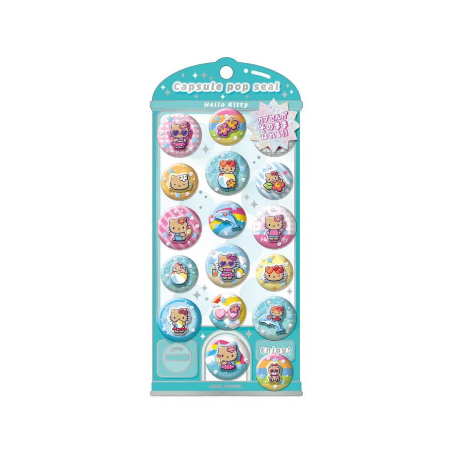 sanrio（サンリオ） カプセルポップシール メール便なら何枚OK ハロー