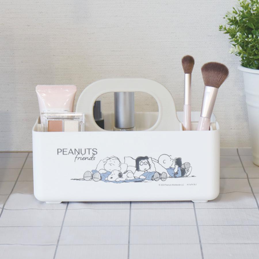 SNOOPY（スヌーピー） モッテケース ミニ 日本製 錦化成 収納ケース