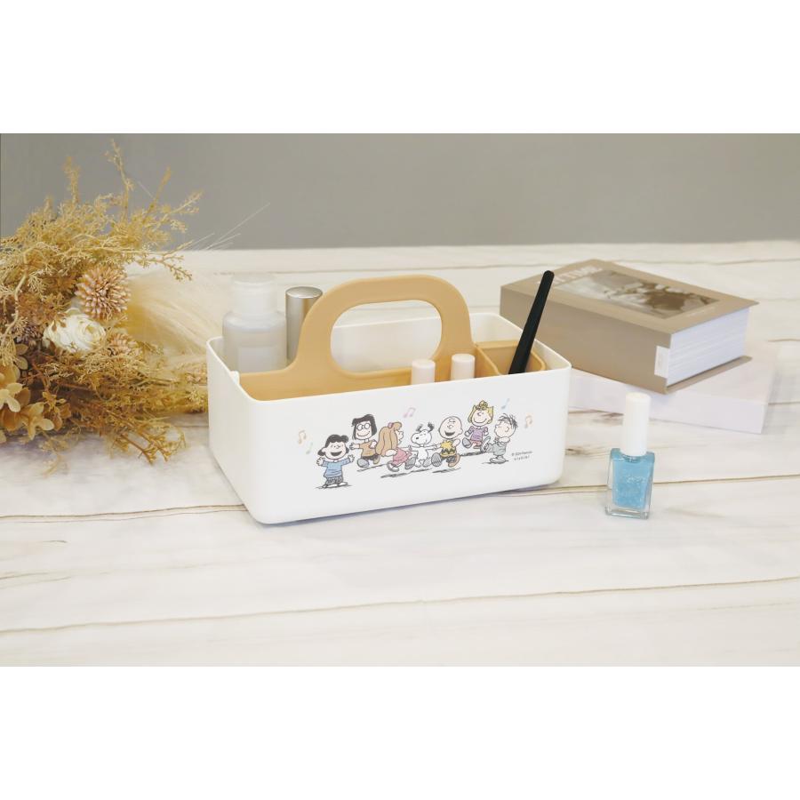 SNOOPY（スヌーピー） モッテケース ミニ 日本製 錦化成 収納ケース