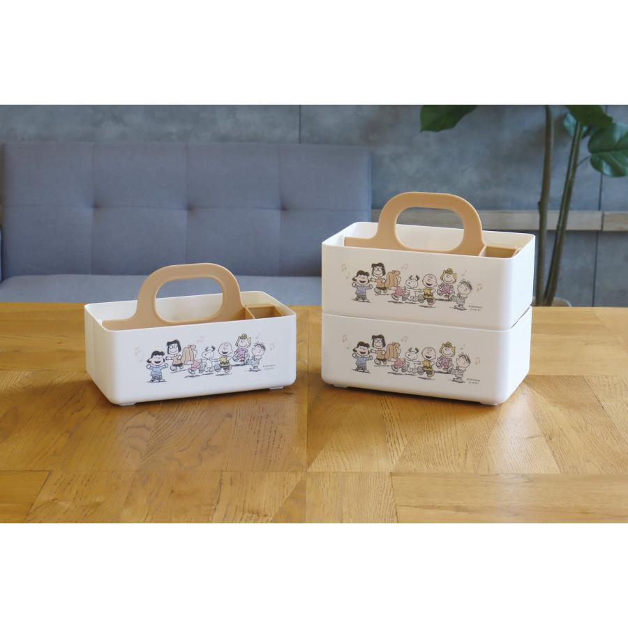 SNOOPY（スヌーピー） モッテケース ミニ 日本製 錦化成 収納ケース