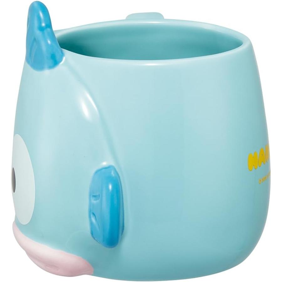 sanrio（サンリオ） はんぎょどん 陶器 マグカップ 390ml ダイカット