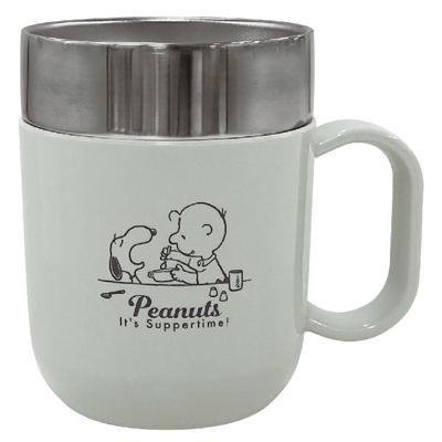 SNOOPY（スヌーピー） 2WAYマグ 250ml ステンレスマグ 保冷保温
