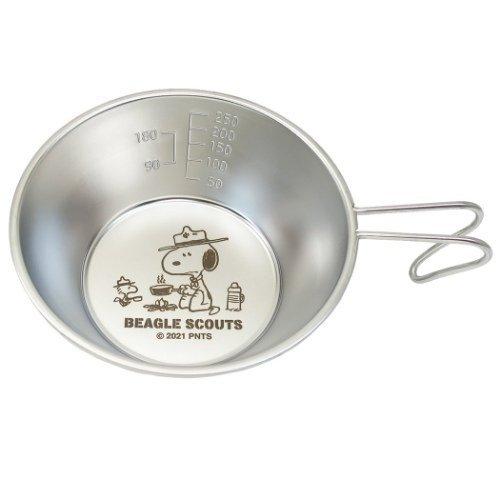 SNOOPY（スヌーピー） シェラカップ キャンプ用品 日本製 全6種類 定形