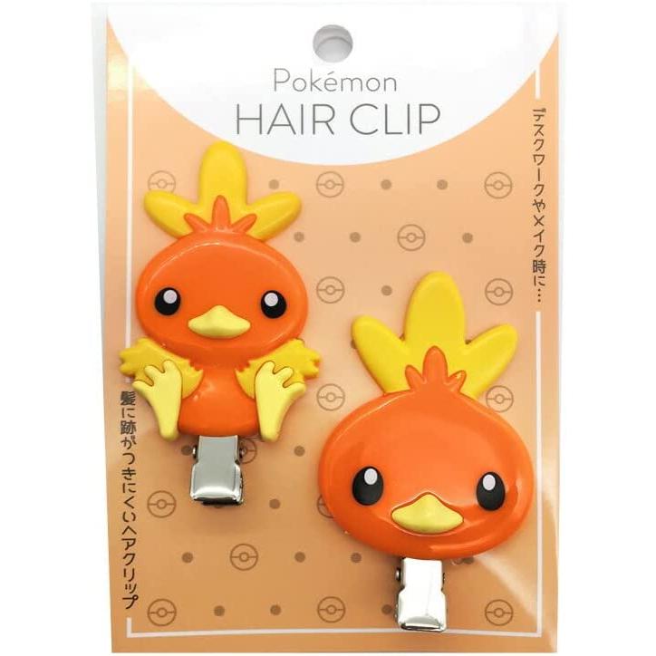 Pokemon（ポケモン） ヘアクリップ アチャモ 2個セット メール便なら