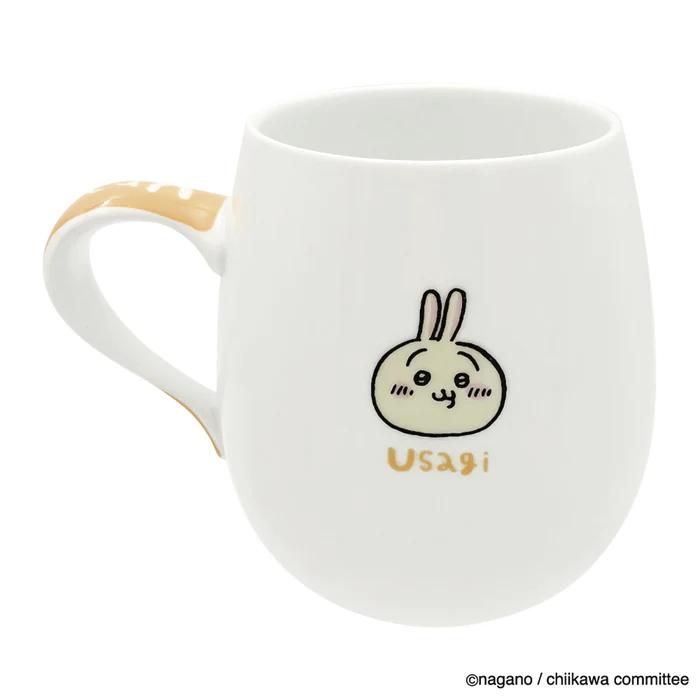 ちいかわ マグ マグカップ うさぎ フェイスマグ うさぎ マリモクラフト