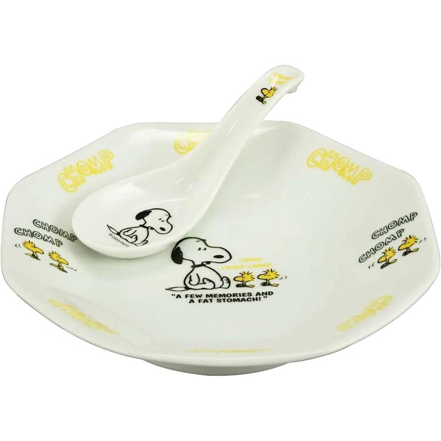 SNOOPY（スヌーピー） 食器 チャーハン 中華シリーズ レンゲ付