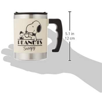 スヌーピー サーモマグ フタ持ち手付き 保温保冷 ステンレスマグカップ Snoopy ピーナッツ グッズ 通販 蓋付 ステンレスタンブラー アイボリー Pu 2501 Usプラザ ファッション雑貨 ナスカ 通販 Yahoo ショッピング