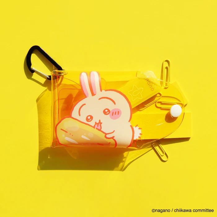 ちいかわ クリアマルチケース 古本屋 カニちゃん メール便なら220円で