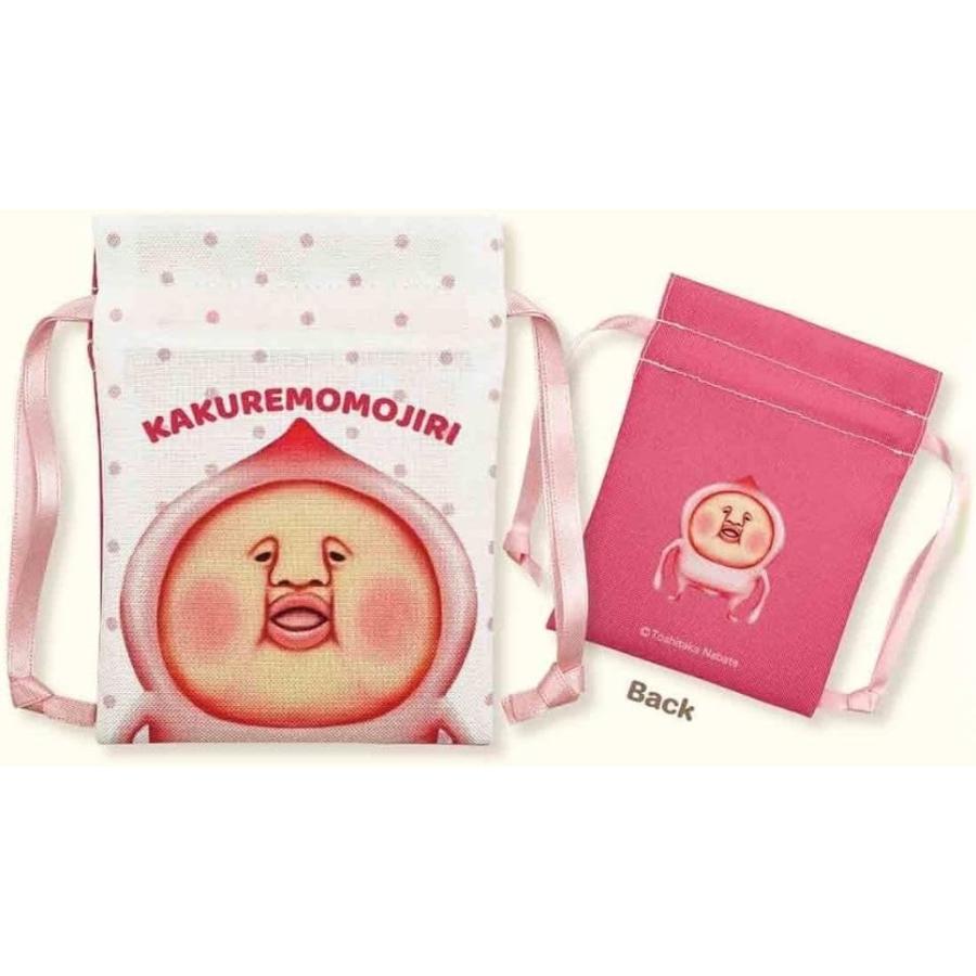 こびとづかん 巾着 カクレモモジリ メール便なら何枚でも220円で