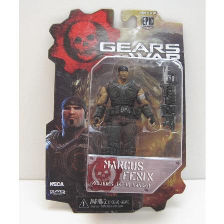 US版NECA ギアーズオブウォー　3.75インチ　アクションフィギュア　シリーズ1 マーカス | 