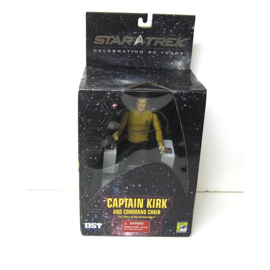 スタートレック キャプテン カーク アンド コマンドチェア フィギュア