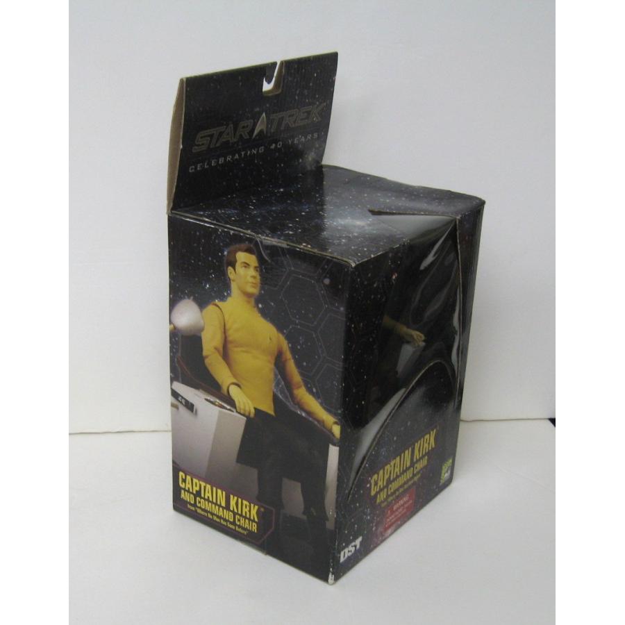 スタートレック キャプテン カーク アンド コマンドチェア フィギュア
