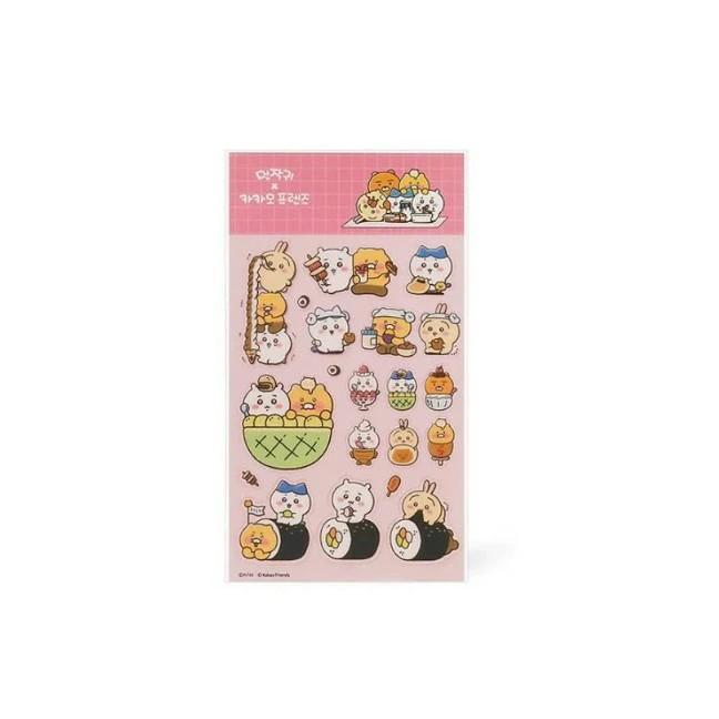 メール便で送料無料 公式 カカオフレンズ × ちいかわ ミニ ステッカー