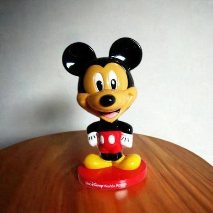 ディズニー ミッキーマウス ボブルヘッド ドール ケロッグ : US