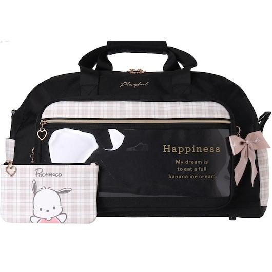 sanrio サンリオ ボストン トラベル ボストンバッグ クロミ sanrio サンリオ ボストン トラベル ボストンバッグ クロミ