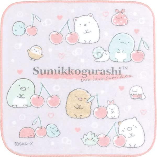 お得セット♡新品♡すみっコぐらし♡ぶらし＆ミニタオルセット すみっコぐらし タオル ミニタオル メール便なら5枚迄220円で全国へ