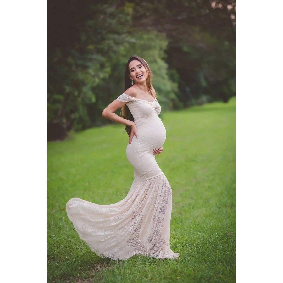 通販 マタニティドレス 妊婦 マタニティフォト ワンピース シースルー オフショルダー マキシワンピ 思い出 記念撮影 メモリーフォト 記念写真 エロ セクシー Wantannas Go Id
