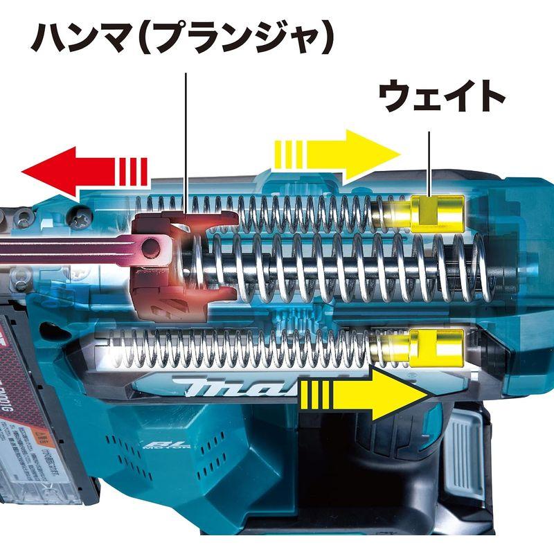 電動工具 マキタ(Makita)充電式仕上釘打 40Vmax バッテリ・充電器別売 