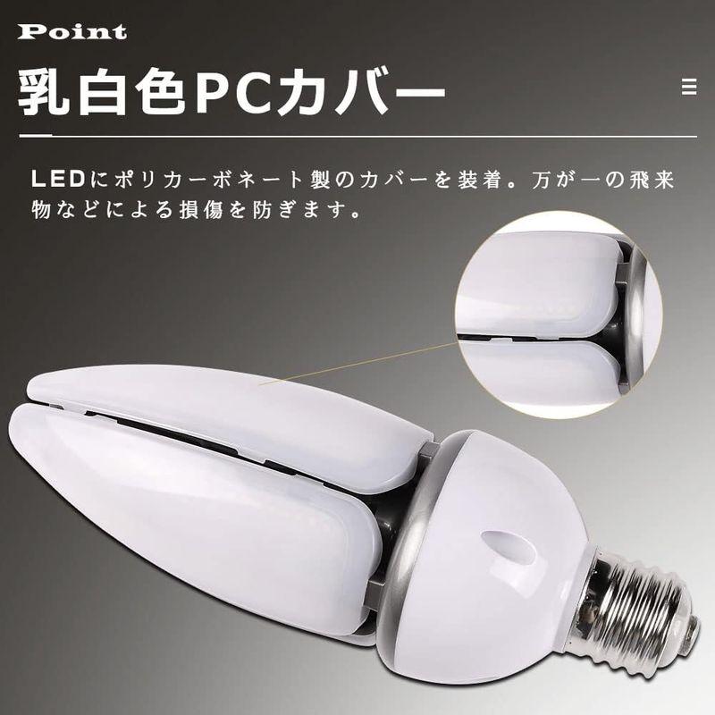 リニューアル LED照明 8個セットLED水銀灯ランプ LEDコーンライト E39 水銀灯400W相当 LED水銀灯 LED水銀ランプ E39口金 LEDコーンライト