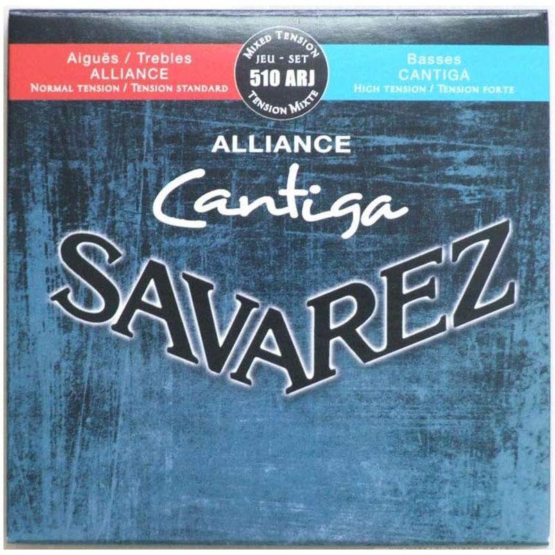 夏の新作コレクション SAVAREZ 510 ARJ MIXED TENSION Alliance＆Cantiga クラシックギター弦×12セット