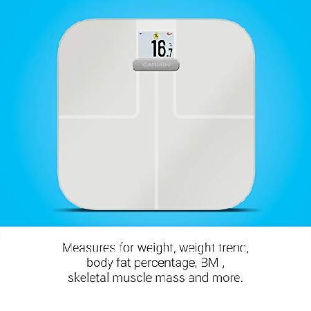 Garmin Index S2, Smart Scale with Wireless Connectivity, Measure Fat, Muscle, Bone Mass, Body Water% and More, White :B08KCFS8BY:NBshopping - - Yahoo!ショッピング