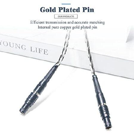 公式 グッズ GUCraftsman 16 Strands 7N Single Crystal Copper/Silver Mixed Headphones Replacement Cables 4Pin XLR/2.5mm/4.4mm Balance for Focal Utopia (6.35並行輸入 【ZYX1677908958】(60150円)