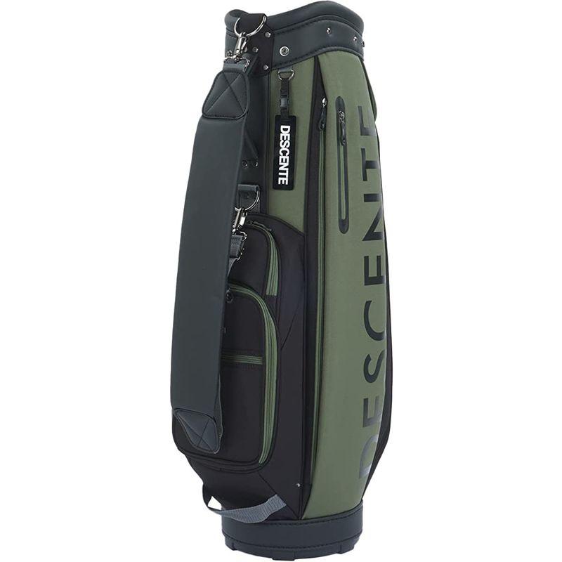 デサント ゴルフ キャディバッグ 3.0kg 9型 6分割 47インチ対応 ゴルフ DQBVJJ03 メンズ GR00(グリーン) ゴルフ キャディバッグ 0kg 9型 6分割 47インチ対応 DQBVJJ03 メンズ GR00 グリーン