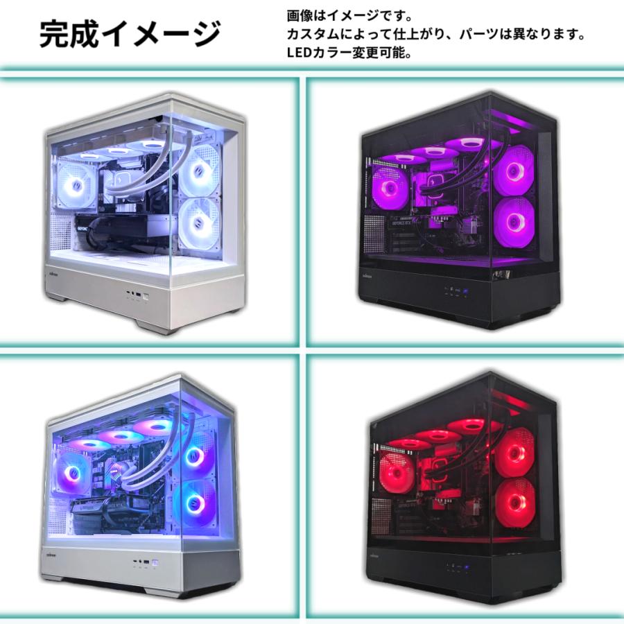 ゲーミングPC Ryzen 7 7800X3D / RTX5060Ti / メモリ32GB / SSD 1TB / Windows11 home / ゲーミングパソコン / パソコン / デスクトップPC / 新品 / P30 | AMD | 08