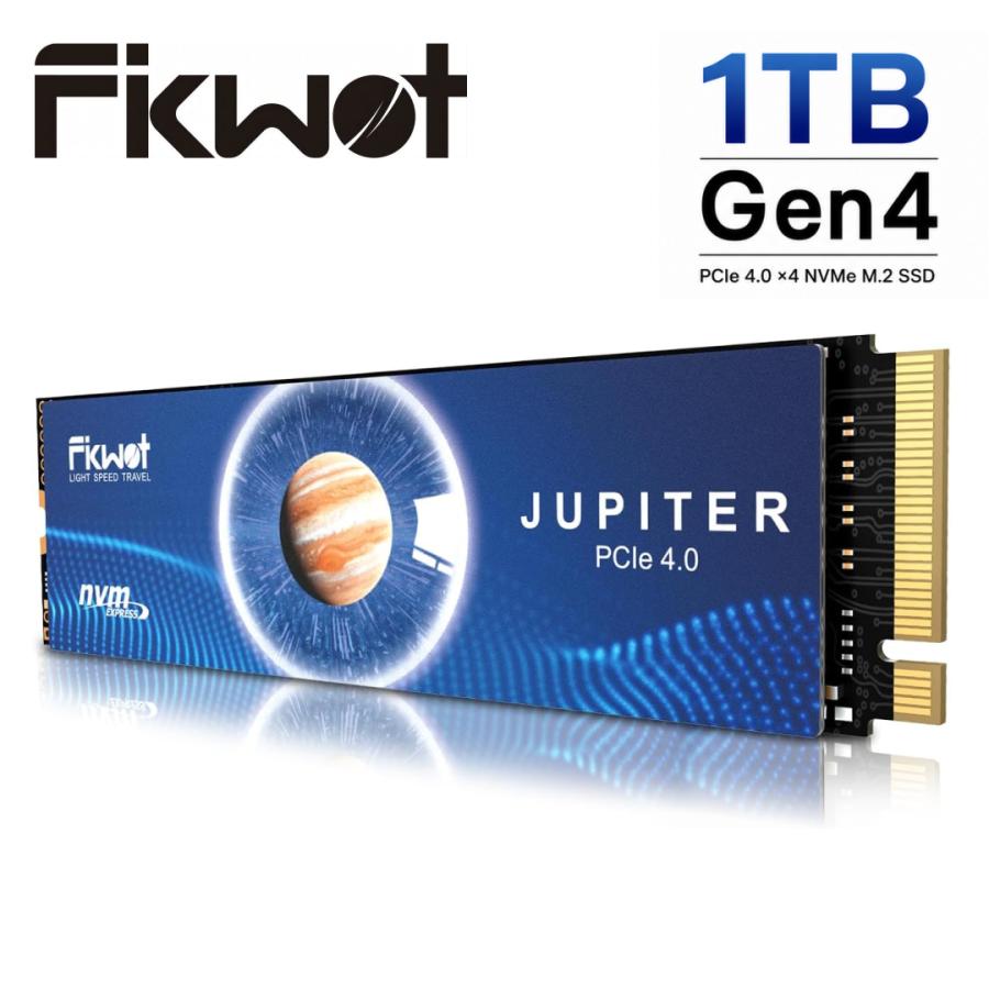 Fikwot FX991 M.2 SSD 1TB PCIe Gen4x4 最大転送速度 7100MB/秒(R
