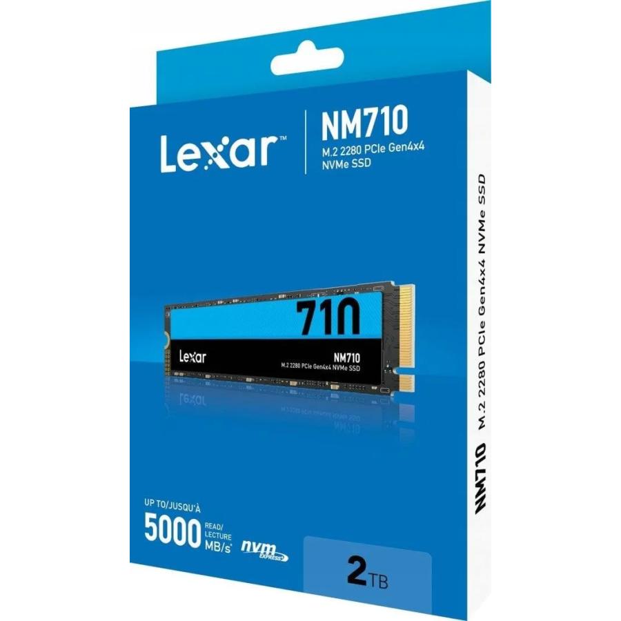 Lexar（レキサー） 【在庫限り】 Lexar NM710 M.2 SSD 2TB PCIe Gen4x4