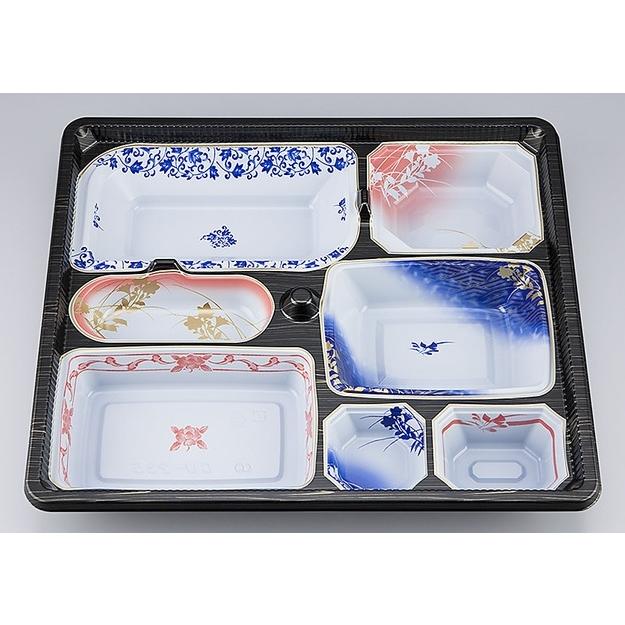 テイクアウト　弁当容器　使い捨て　ＣＵ−２３５　清秀　本体・共蓋セット　２０枚　「シーピー化成」　業務用　仕出し　会席　懐石 | シーピー化成 | 01