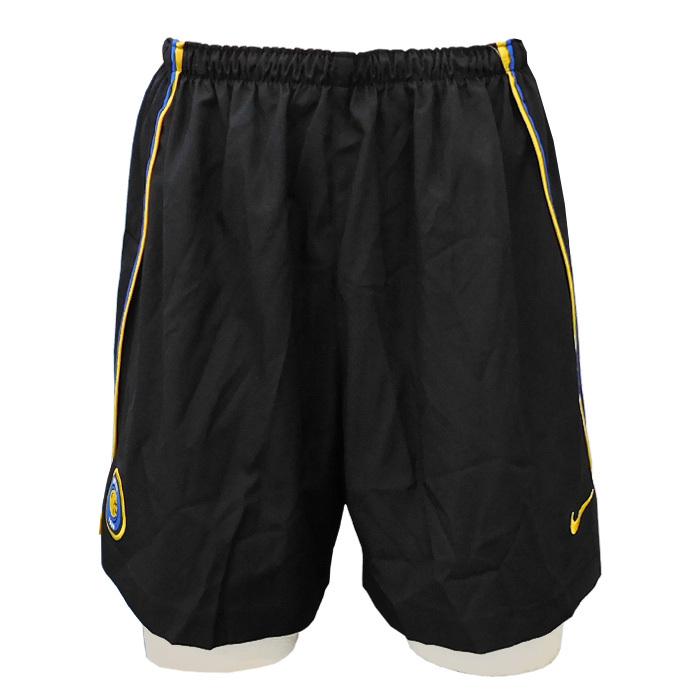 ***限定入荷***(ナイキ)NIKE/2002/2003インテル/ホーム/パンツ/ブラック/184675-010/簡易配送(CARDのみ/1点限/保障無)｜nbs