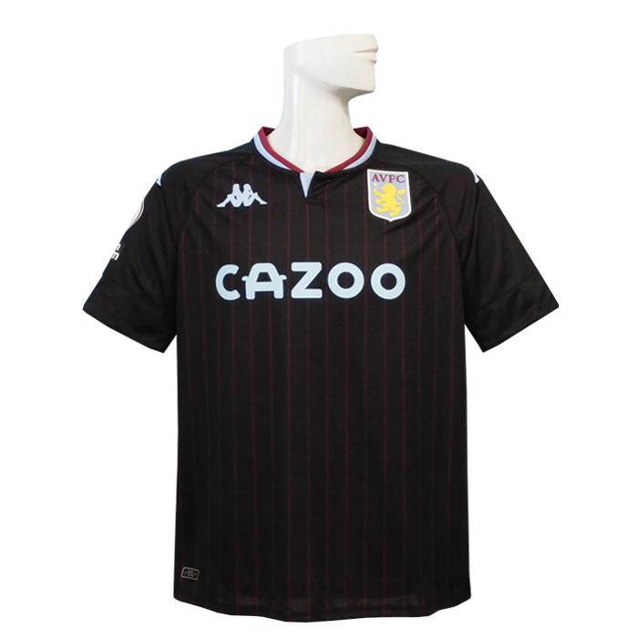 (カッパ) KAPPA/20/21アストンビラ/アストンヴィラ/アウェイ/半袖/グリーリッシュ/プレミア+NRFRバッジ付/31191GW Kappa（カッパ） ***限定入荷***(カッパ) KAPPA/20/21アストンビラ