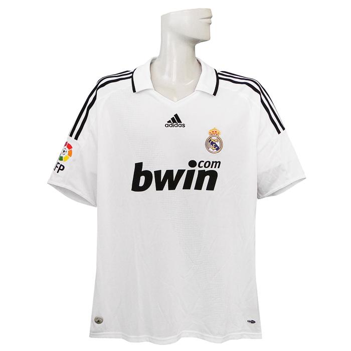 (アディダス) adidas/08/09レアルマドリード/ホーム/半袖/ロッベン/選手用LFPバッジ付/315118 adidas（アディダス） adidas/08/09レアルマドリード/ホーム/半袖