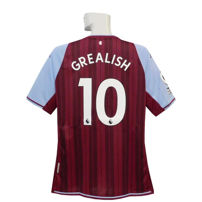 (カッパ) KAPPA/21/22アストンビラ/アストンヴィラ/ホーム/半袖/グリーリッシュ/プレミアリーグ+No Room For Racismバッジ付/321369W Kappa（カッパ） KAPPA/21/22アストンビラ/アストンヴィラ/ホーム/半袖