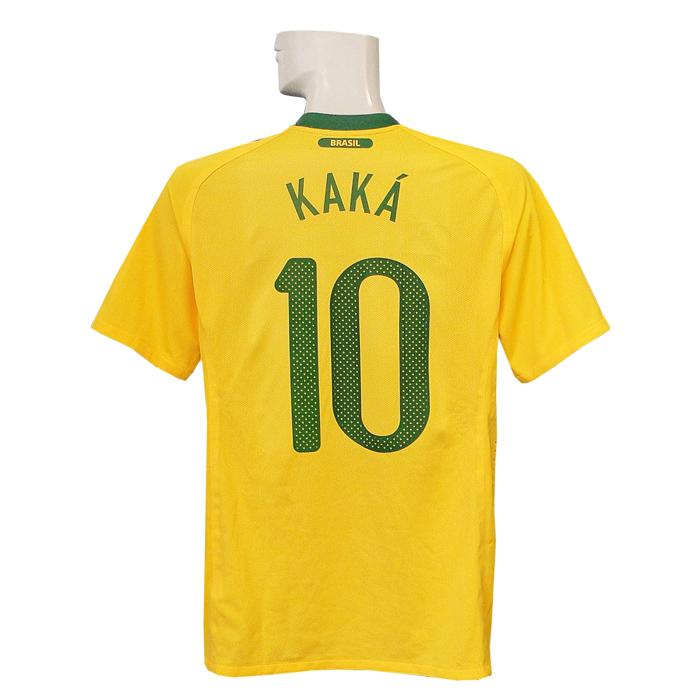 NIKE W杯 AWAY No. KAKA ブラジル代表ユニフォーム www