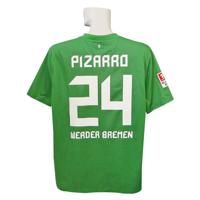 (ナイキ) NIKE/11/12ベルダーブレーメン/ホーム/半袖/ピサーロ/ブンデスリーガバッジ付 NIKE（ナイキ） NIKE/11/12ベルダーブレーメン/ホーム/半袖/ピサーロ