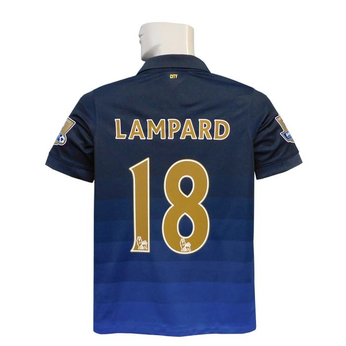 (ナイキ) NIKE/14/15マンチェスターシティ/アウェイ/半袖/ランパード/プレミアリーグ優勝パッチ付/ジュニア用/611057-476 NIKE（ナイキ） **限定再入荷**(ナイキ) NIKE/14/15マンチェスター