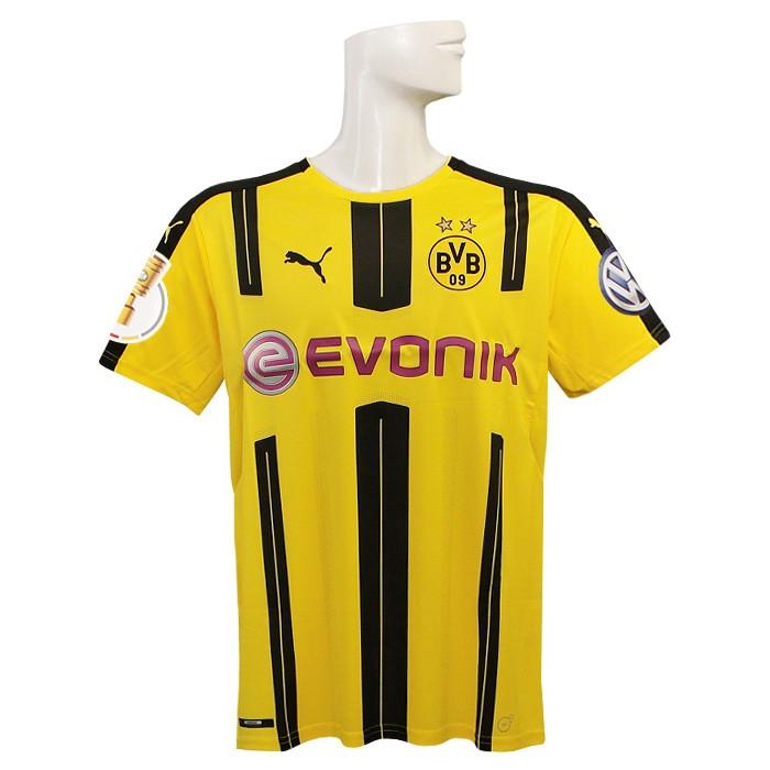 売り尽 プーマ Puma 16 17ドルトムント カップ戦用ホーム 半袖 香川 ドイツカップ フォルクスワーゲンバッジ付 7495 11 数量限定 特売 Centrodeladultomayor Com Uy
