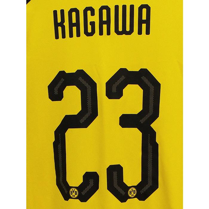 (プーマ) PUMA/18/19ドルトムント/ホーム/半袖/香川/ブンデスリーガバッジ付/753310-01 PUMA（プーマ） PUMA/18/19ドルトムント/ホーム/半袖/香川