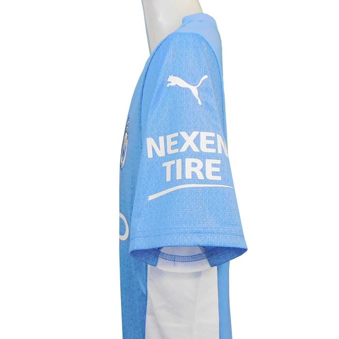 (プーマ) PUMA/21/22マンチェスターシティ/ホーム/半袖/デ・ブライネ/プレミアリーグ優勝+No Room For Racismバッジ付/759202-01 PUMA（プーマ） PUMA/21/22マンチェスターシティ/ホーム/半袖/デ