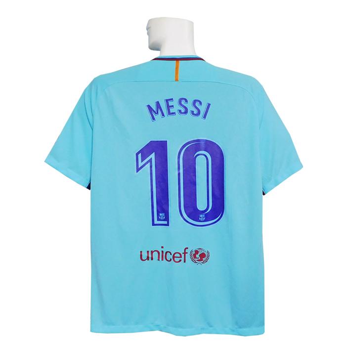 (ナイキ) NIKE/17/18バルセロナ/アウェイ/半袖/楽天スポンサー付/メッシ/847254-484 NIKE（ナイキ） ***限定再入荷***(ナイキ) NIKE/17/18バルセロナ