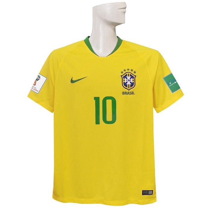NIKE (ナイキ) NIKE/18/19ブラジル代表/ホーム/半袖/ネイマール NIKE (ナイキ) NIKE/18/19ブラジル代表/ホーム/半袖/ネイマール